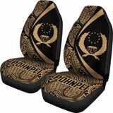 Pohnpei Coat Of Arm Polynesian Car Seat Covers Circle Style 01 9 153908 - YourCarButBetter