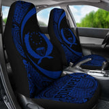 Pohnpei Coat Of Arm Polynesian Car Seat Covers Circle Style 02 9 153908 - YourCarButBetter