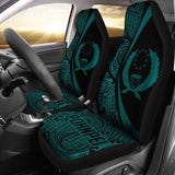 Pohnpei Coat Of Arm Polynesian Car Seat Covers Circle Style 04 9 153908 - YourCarButBetter