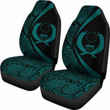 Pohnpei Coat Of Arm Polynesian Car Seat Covers Circle Style 04 9 153908 - YourCarButBetter
