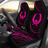 Pohnpei Islands Car Seat Covers - Pink - Frida Style - 153908 - YourCarButBetter
