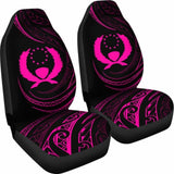 Pohnpei Islands Car Seat Covers - Pink - Frida Style - 153908 - YourCarButBetter