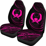 Pohnpei Islands Car Seat Covers - Pink - Frida Style - 153908 - YourCarButBetter