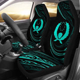 Pohnpei Islands Car Seat Covers - Turquoise - Frida Style - 153908 - YourCarButBetter