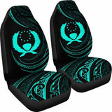 Pohnpei Islands Car Seat Covers - Turquoise - Frida Style - 153908 - YourCarButBetter