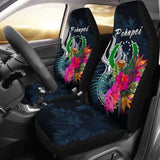 Pohnpei Micronesia Car Seat Covers - Tropical Flower - 12 153908 - YourCarButBetter