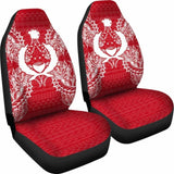 Pohnpei Polynesia Car Seat Cover Map Red White 39 153908 - YourCarButBetter