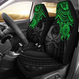 Pohnpei Polynesian Car Seat Covers - Polynesian Green Turtle - Amazing 091114 - YourCarButBetter