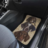 Pointer Dog Car Floor Mats Funny For Pointer Dog Lover 090629 - YourCarButBetter