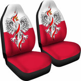 Poland Car Seat Covers Polish Eagle 7 110424 - YourCarButBetter