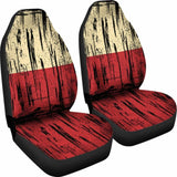 Poland Grunge Flag Car Seat Cover 1 232125 - YourCarButBetter