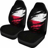 Poland In Me Car Seat Covers - Special Grunge Style 232125 - YourCarButBetter