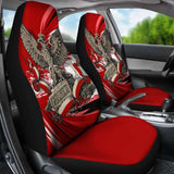 Poland Polska Car Seat Covers - Polish Eagle 110424 - YourCarButBetter