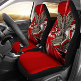 Poland Polska Car Seat Covers - Polish Eagle 110424 - YourCarButBetter