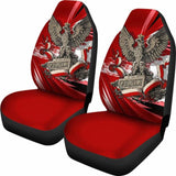 Poland Polska Car Seat Covers - Polish Eagle 110424 - YourCarButBetter