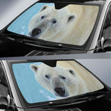 Polar Bear 4K Car Sun Shade 102507 - YourCarButBetter