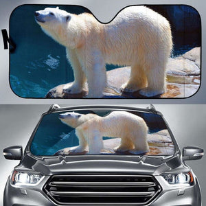 Polar Bear Hd Car Sun Shade 102507 - YourCarButBetter