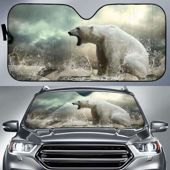 Polar Bear Roar Auto Sun Shades 102507 - YourCarButBetter