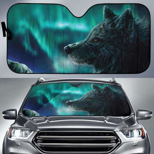 Polaris Aurora Wolf Car Auto Sun Shades 172609 - YourCarButBetter