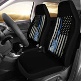 Police Liberty Flag Car Seat covere 153908 - YourCarButBetter