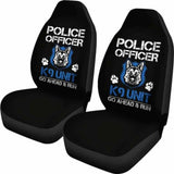 Police Officer 9 Unit Car Seat Covers 153908 - YourCarButBetter