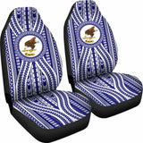 Polynesian American Samoa Car Seat Cover Blue Version 105905 - YourCarButBetter