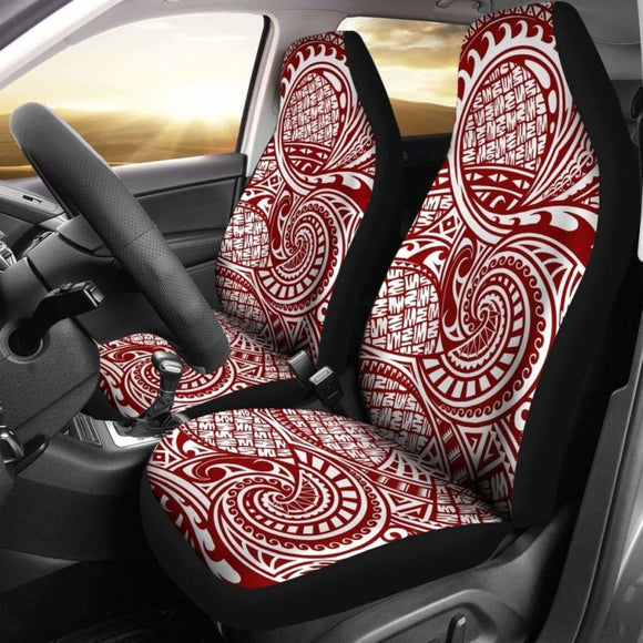 Polynesian Car Seat Cover - Polynesian Tattoo 02 - 10 174914 - YourCarButBetter