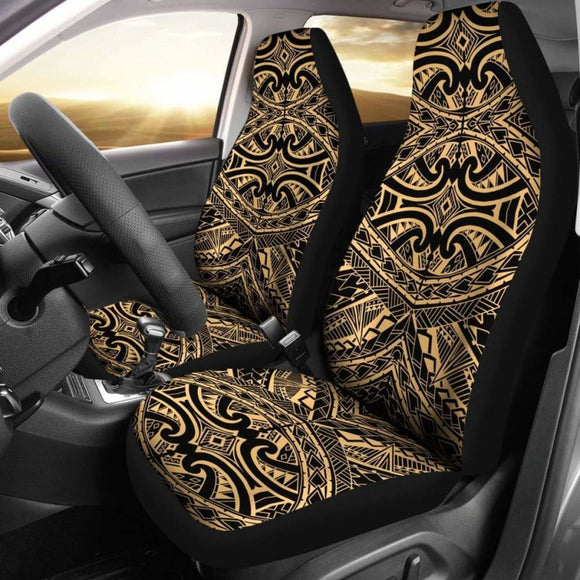 Polynesian Car Seat Cover - Polynesian Tattoo 21 - 10 174914 - YourCarButBetter