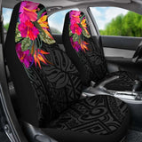 Polynesian Car Seat Covers - Hibiscus Pattern - 232125 - YourCarButBetter