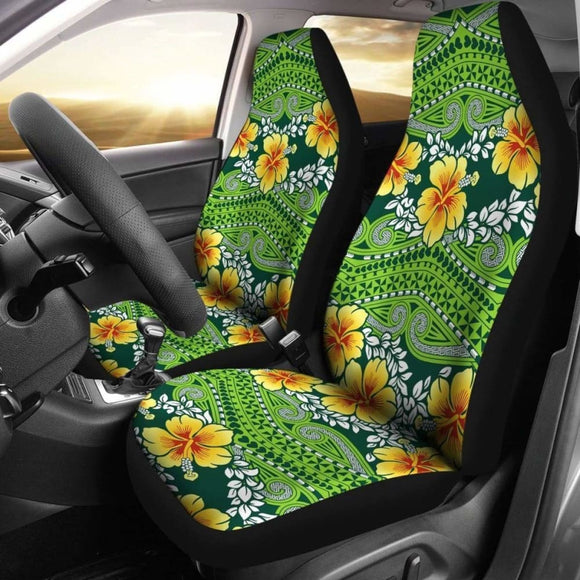 Polynesian Car Seat Covers - Polynesian Hibiscus Patterns - 02 105905 - YourCarButBetter