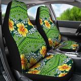 Polynesian Car Seat Covers - Polynesian Hibiscus Patterns - Bn02 232125 - YourCarButBetter