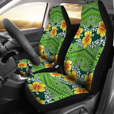 Polynesian Car Seat Covers - Polynesian Hibiscus Patterns - Bn02 232125 - YourCarButBetter