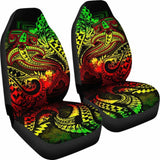 Polynesian Car Seat Covers - Reggae Shark Polynesian Tattoo - 18 105905 - YourCarButBetter