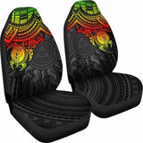 Polynesian Car Seat Covers - Polynesian Reggae Turtle - Amazing 091114 - YourCarButBetter