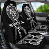 Polynesian Car Seat Covers - Polynesian Shark Tribal Tattoo - 04 102802 - YourCarButBetter