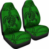 Polynesian Car Seat Covers - Polynesian Tattoo Green - 105905 - YourCarButBetter