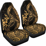 Polynesian Hawaii Car Seat Covers - Polynesian Golden Humpback Whale - 102802 - YourCarButBetter