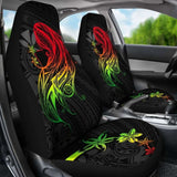 Polynesian Hawaii Car Seat Covers - Kanaka Maoli Girl Hair Plumeria - 105905 - YourCarButBetter