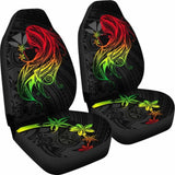 Polynesian Hawaii Car Seat Covers - Kanaka Maoli Girl Hair Plumeria - 105905 - YourCarButBetter