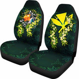 Polynesian Hawaii Car Seat Covers - Ti Leaf Lei Turtle - Amazing 091114 - YourCarButBetter