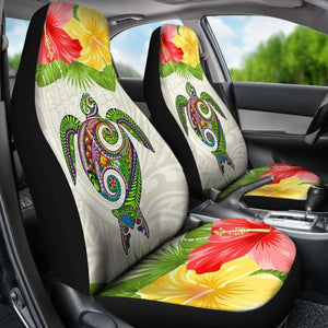 Polynesian Hawaii Car Seat Covers Turtle Colorful - New 091114 - YourCarButBetter