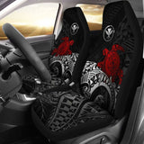 Polynesian Hawaii Car Seat Covers - Polynesian Turtle (Red) - Amazing 091114 - YourCarButBetter