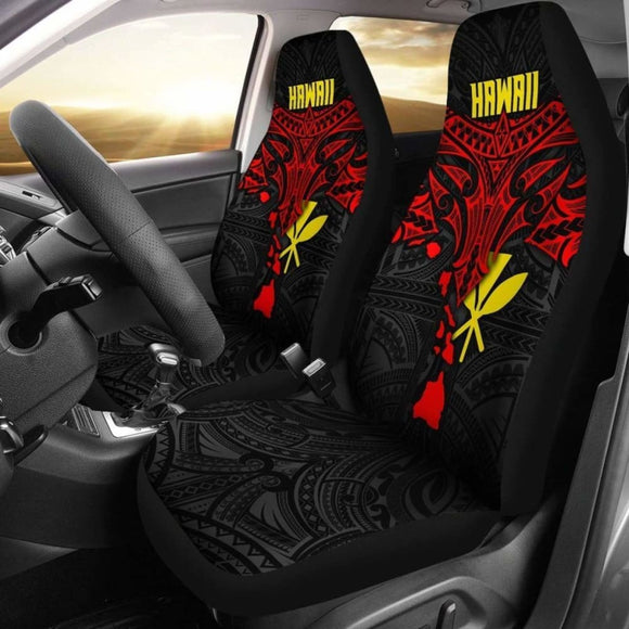 Polynesian Hawaii Car Seat Covers - Polynesian Whale Tail - 102802 - YourCarButBetter