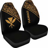Polynesian Hawaii Kanaka Maoli Car Seat Covers Curve Gold 105905 - YourCarButBetter