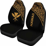 Polynesian Hawaii Kanaka Maoli Car Seat Covers Curve Gold 105905 - YourCarButBetter