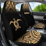 Polynesian Hawaii Turtle Car Seat Covers Fog Gold New 091114 - YourCarButBetter