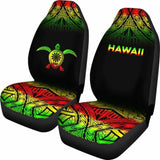 Polynesian Hawaii Turtle Car Seat Covers Fog Reggae New 091114 - YourCarButBetter