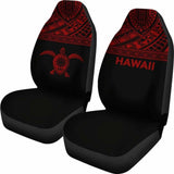 Polynesian Hawaii Turtle Car Seat Covers Horizontal Red New 091114 - YourCarButBetter