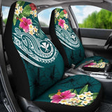 Polynesian Kanaka Maoli Car Seat Covers - Summer Plumeria - 105905 - YourCarButBetter