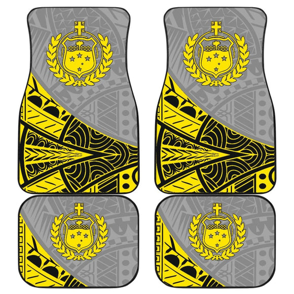 Polynesian Tattoo Samoan Tribal Car Floor Mats 211904 - YourCarButBetter